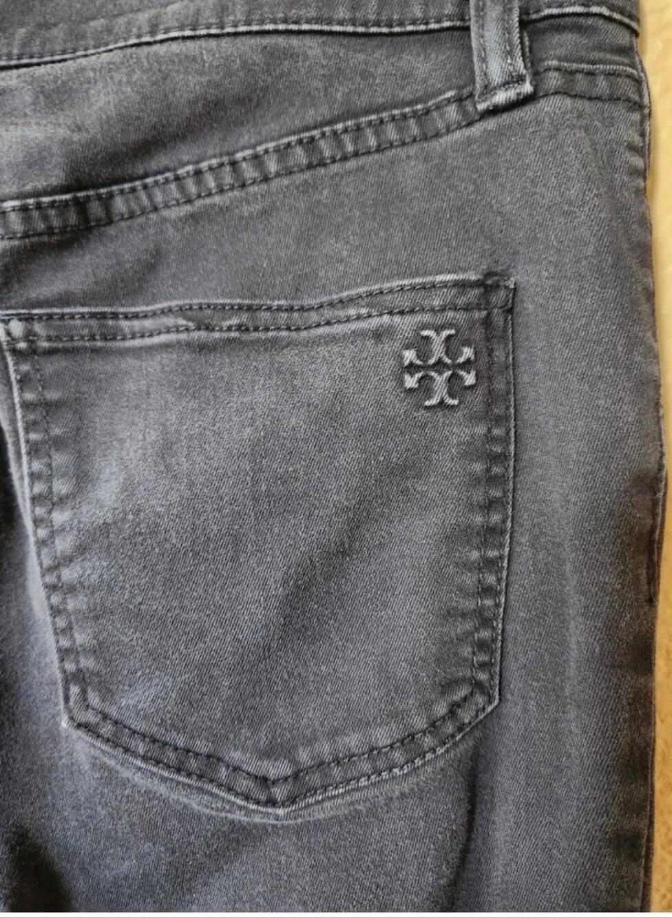 TORY BURCH Navy Blue Denim Jeans Pants size 28